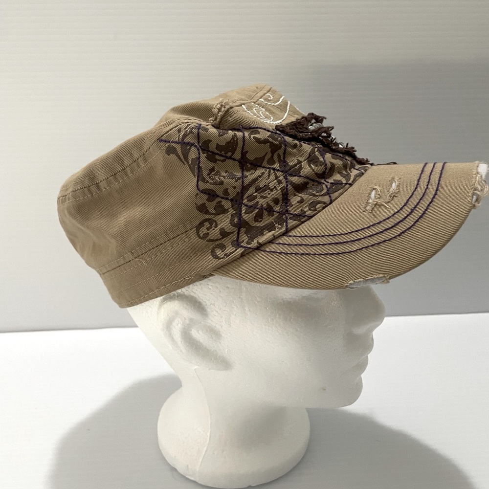 Leader Brand Embellished Butterfly Cadet Hat (Cap) - Picture 3 of 8